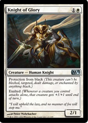 MTG KNIGHT OF THE EBON LEGION