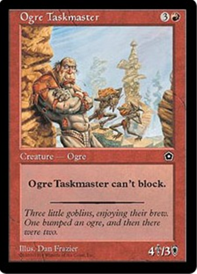 MTG OGRE TASKMASTER