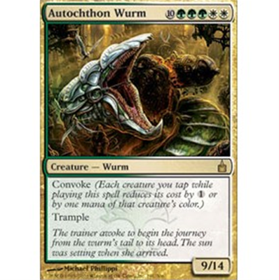 MTG AUTOCHTHON WURM