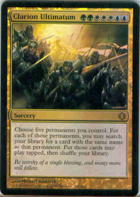 MTG CLARION ULTIMATUM (FOIL)