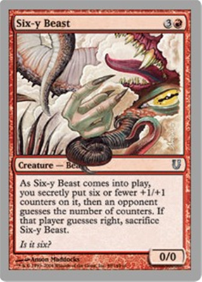 MTG SIX-Y BEAST