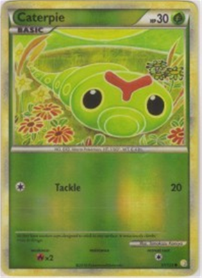 POKEMON CATERPIE REVERSE HOLO